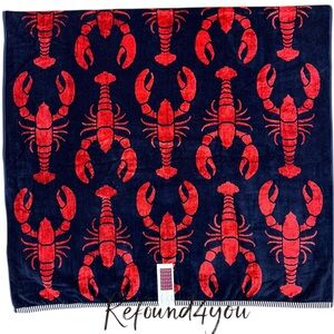 Caro - ‘Red Lobster’ Beach towel. NWT Firm! No offers please!